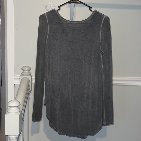 Long sleeve; gray, soft - Picture 3 of 3